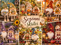 Roztomilí sezónní skřítci: originální dekorace pro každé roční období
