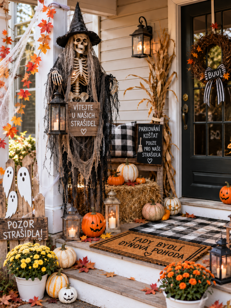 DIY halloweenská výzdoba: nápady, které promění váš domov