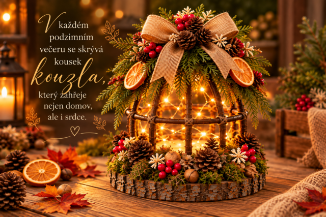 DIY: Kouzelná podzimní lucerna z větviček, která rozzáří váš domov