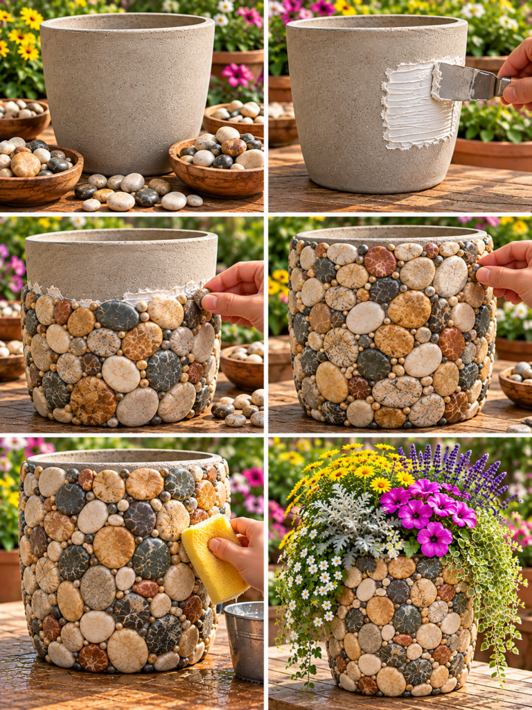 DIY inspirace: Vytvořte si originální květináče a dekorace vlastníma rukama