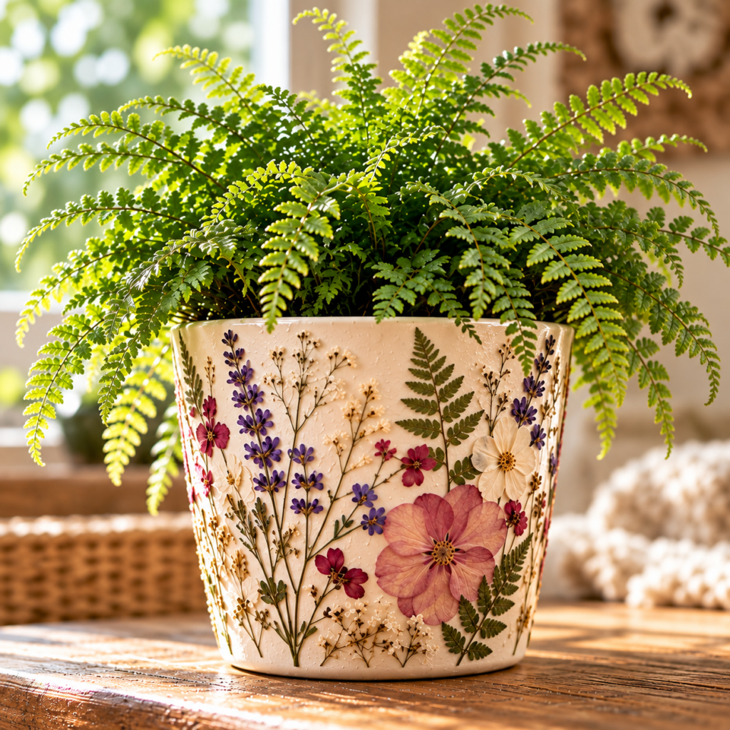 DIY inspirace: Vytvořte si originální květináče a dekorace vlastníma rukama