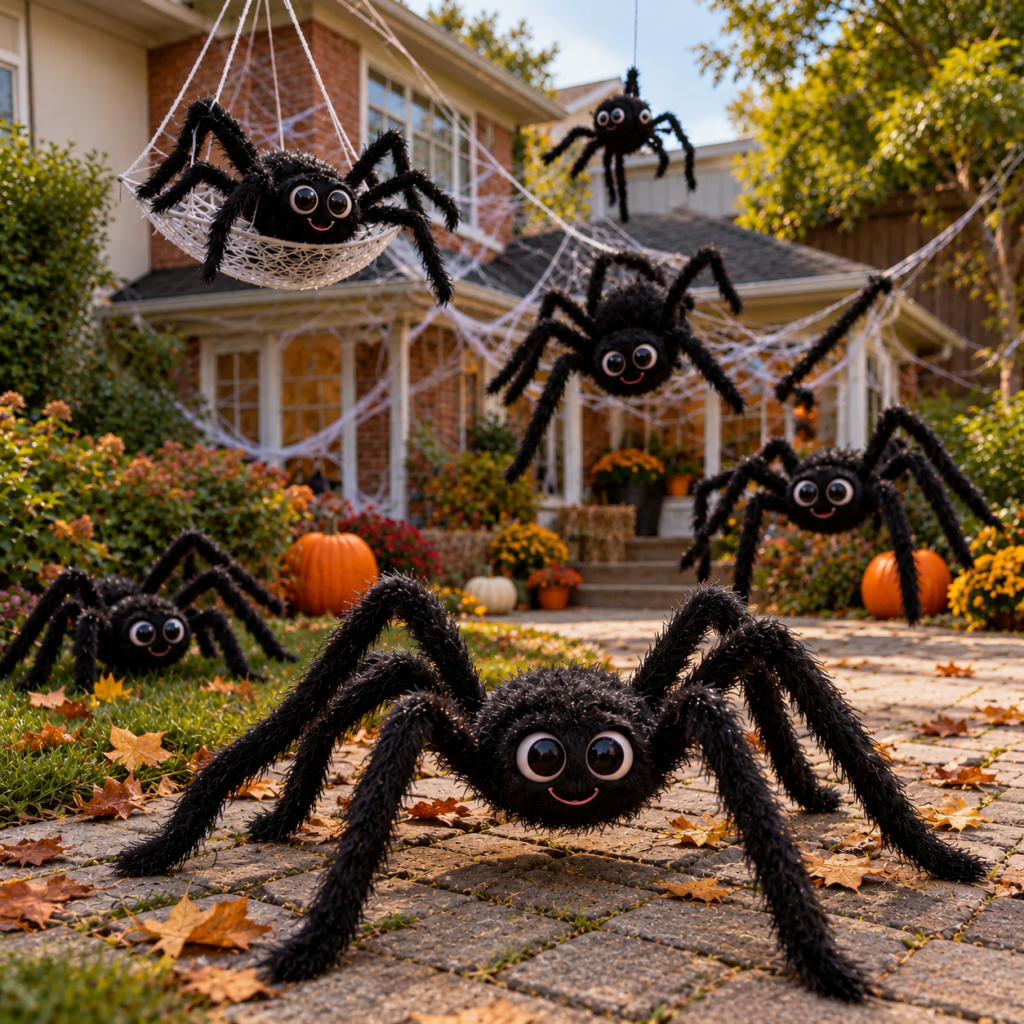 Hravé a zábavné halloweenské dekorace, které okouzlí na první pohled