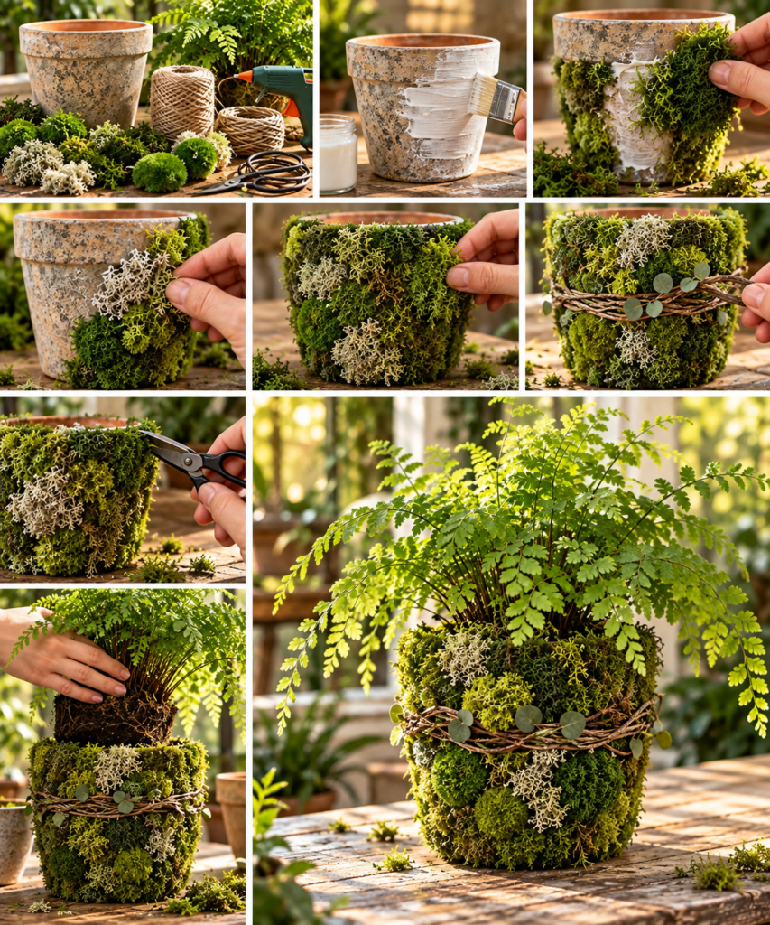 DIY inspirace: Vytvořte si originální květináče a dekorace vlastníma rukama