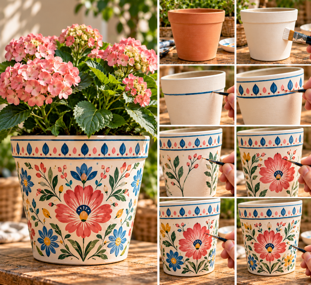 DIY inspirace: Vytvořte si originální květináče a dekorace vlastníma rukama