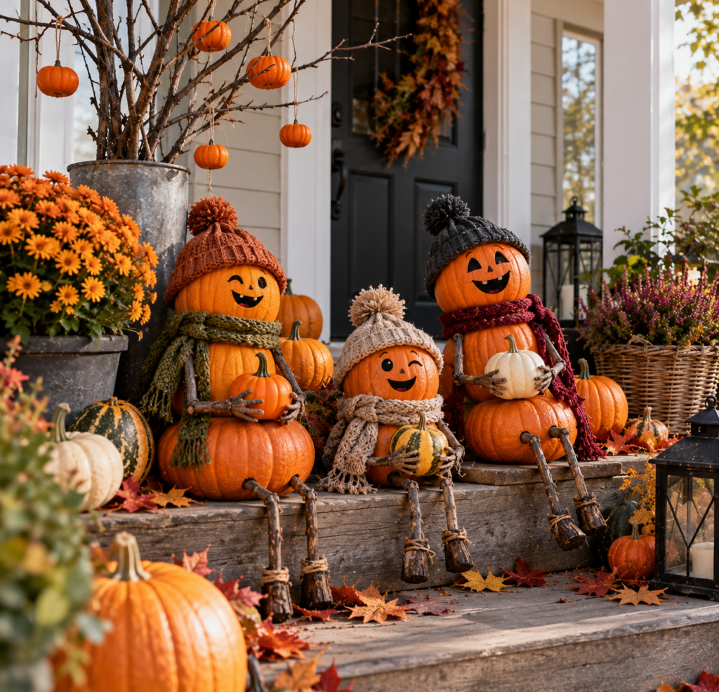 Hravé a zábavné halloweenské dekorace, které okouzlí na první pohled